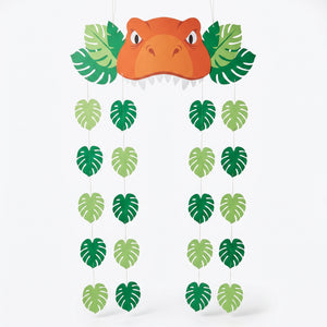 Dino-Mite Doorway Curtain for Baby's First Birthday Party