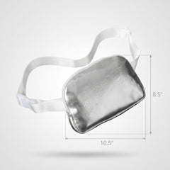 Silver Team Spirit Belt Bag