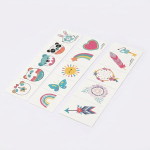 Pastel Temporary Tattoos Mega Value Pack - 100 Pieces