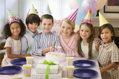 10 In. Navy Plastic Plates | 50 Count