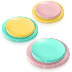 10 In. Popcorn Design Plates | 10 Count