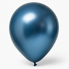 Elegant Satin Luxe Navy Latex Balloons - 11 Inch, 6 Pack