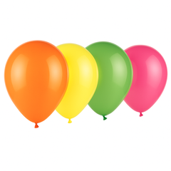 Neon Assorted Latex Balloons - 11-Inch, 15 Pack