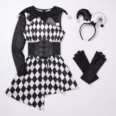 Women's Naughty Jester Halloween Costume