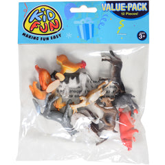 Mini Farm Animals - 12 Count