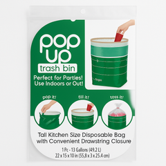 Football Field Pop-Up Trash Bin