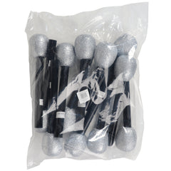 Glitter Microphones - 12 Count