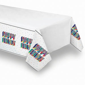 Celebrate in Style: Here's to Your Birthday Table Cover