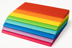 Vibrant Rainbow Tissue Paper Pack - 40 Sheets
