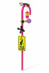 Over the Hill "Old Lady Approaching" Novelty Cane with Fun Accessories