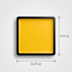 Vibrant Yellow Face Makeup Stick - Perfect for Team Spirit