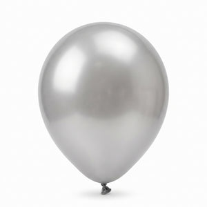 Luxaire Premium Silver Latex Balloons - 12" 25 Pack