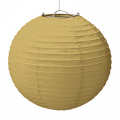 Elegant Gold Paper Lantern