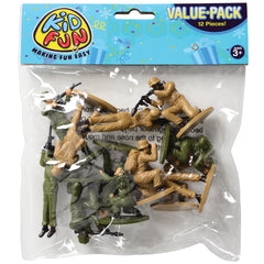 Army Figures - 12 Count