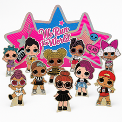 L.O.L. Surprise! "We Run The World" Table Decorating Kit - 11-Piece Birthday Set