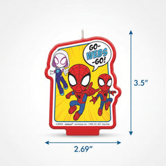 Spidey and His Amazing Friends Birthday Candle