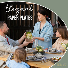 Earthtrends Bluebelle Design Plates Combo Set 16/16.
