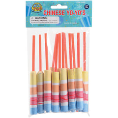 Wood Paddle Balls - 12 Count