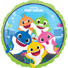 Baby Shark Foil Balloon - 18-inch Mylar