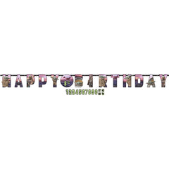 The Mandalorian Customizable Birthday Banner with The Child