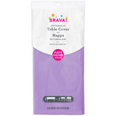 Lavender Plastic Table Cover, 54x108-Inch