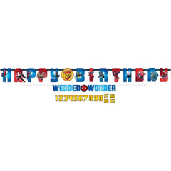 Spider-Man Webbed Wonder Birthday Banner