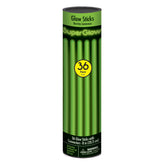 Green Glow Sticks - 8 Inch, 36-Pack