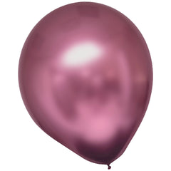Luxurious New Pink Latex Balloons - 11" (Pack of 100)
