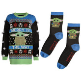 The Child Ugly Christmas Sweater & Socks Set