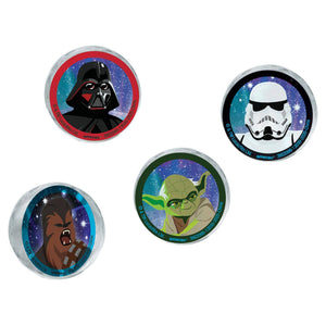 Star Wars Galaxy Bounce Balls Party Favors - 4 Pack