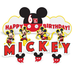Disney Mickey Mouse Birthday Party Table Decorating Kit