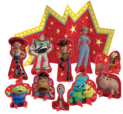 Disney Toy Story 4 Table Decorating Kit - 11-Piece Set for Kids' Birthday Parties