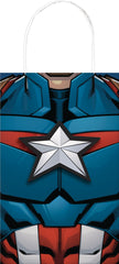 Marvel Avengers Customizable Kraft Favor Bags Kit - 8 Pack
