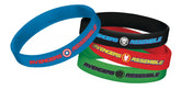 Marvel Avengers "Assemble" Rubber Bracelet Set - 4 Pack