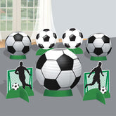 Goal Getter Soccer Table Centerpiece Kit - 8-Piece Set