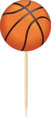 Basketball "Slam Dunk" Buffet Decorating Kit - 15-Piece Set