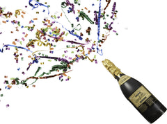 Champagne Bottle Party Popper Confetti Cannon