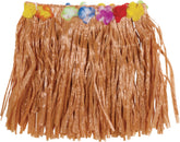 Adult Hula Skirt Kit with Shell Bikini & Floral Accessories