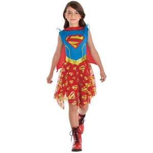 Supergirl Toddler Costume Dress & Cape - Toddler (3-4)