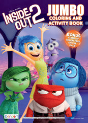 Inside Out 2 Jumbo Coloring and Activity Book