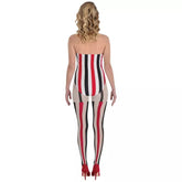 Women’s Vintage Circus Bodysuit Costume for Halloween