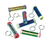 Kaleidoscope Keychain Party Favors - 12 Pack