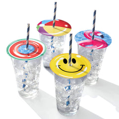Pool Party Paper Drink Topper Set