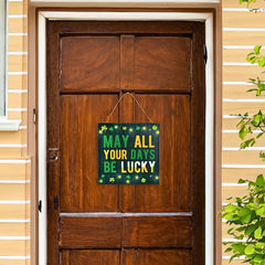 Lucky Light-Up St. Patrick's Day Hanging Sign