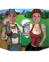 Oktoberfest Couple Photo Prop - 3.1 FT