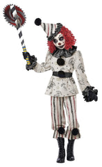 Creepy Clown Girl Halloween Costume