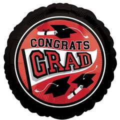 "Be True School Colors Graduation Foil Balloon"