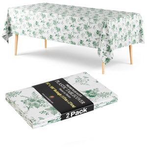 Trendables Premium Verdure Table Cover 54 x 108 - 54 x 108 - 2 Pack