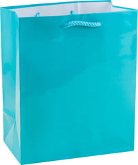 PMA - Paper Gift Bag, Assorted Colours, 9.5-in, for Birthday/Valentine's Day/Easter/Baby Shower