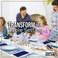 Dark Purple Guest Towel Napkins - 40 Ct.